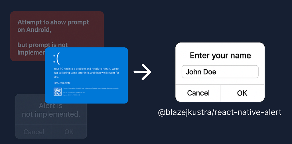 react-native-alert just works